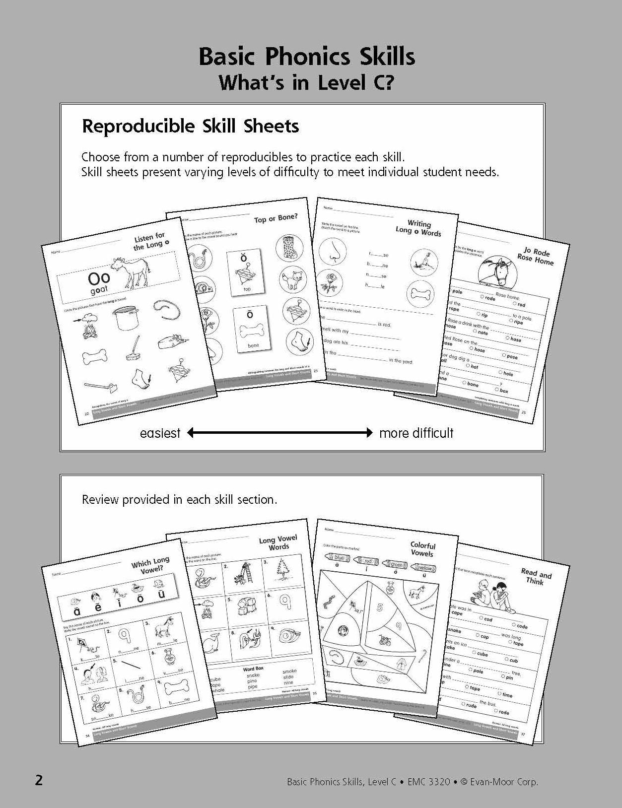 Basic Phonics Skills, Level C