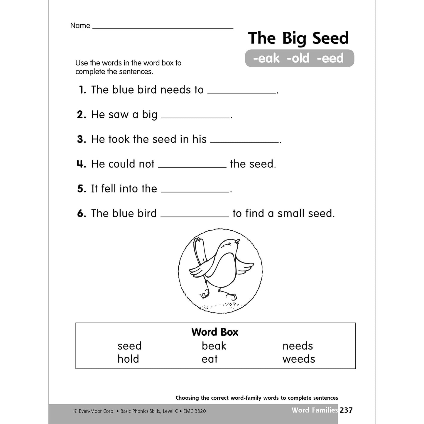 Basic Phonics Skills, Level C