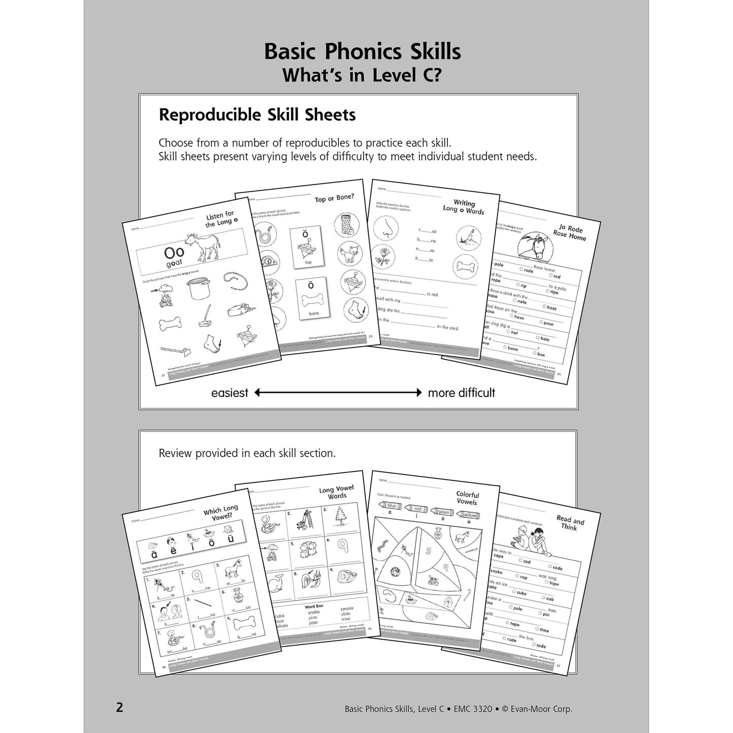 Basic Phonics Skills, Level C