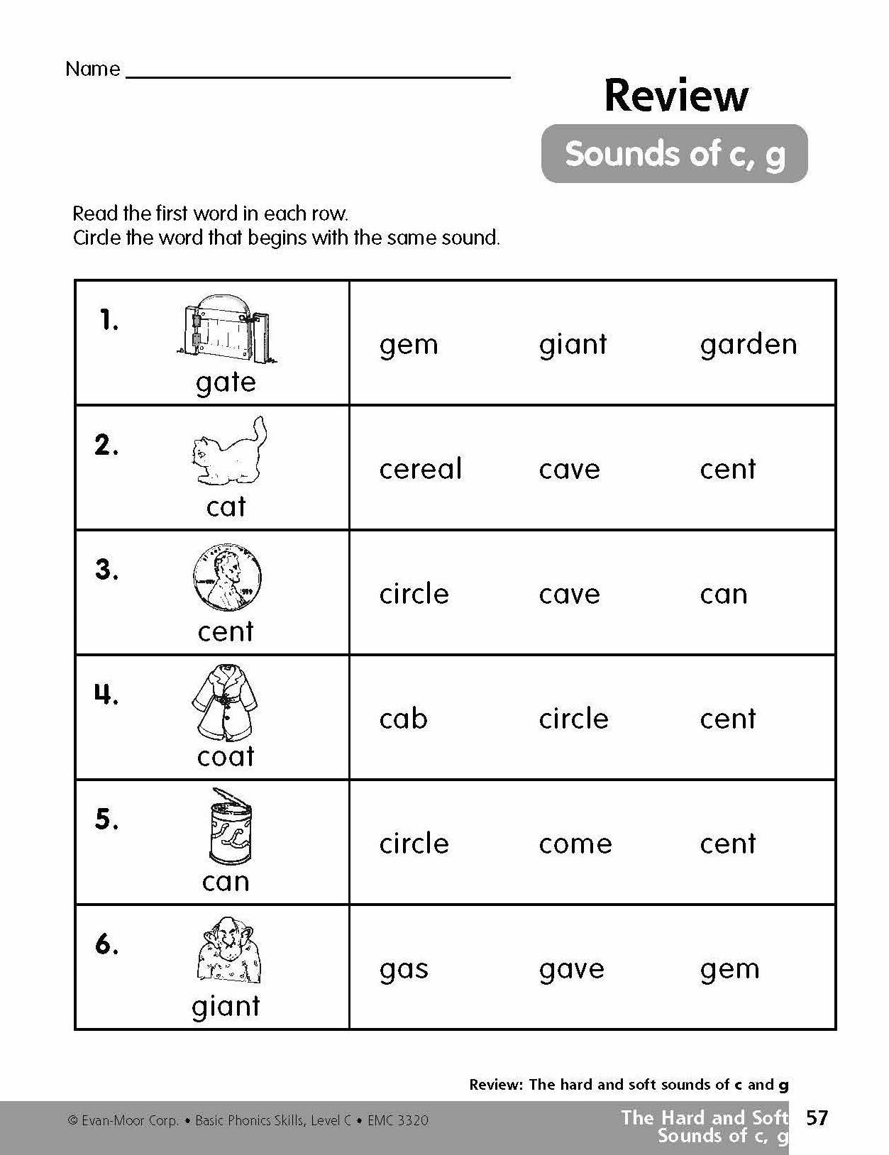 Basic Phonics Skills, Level C