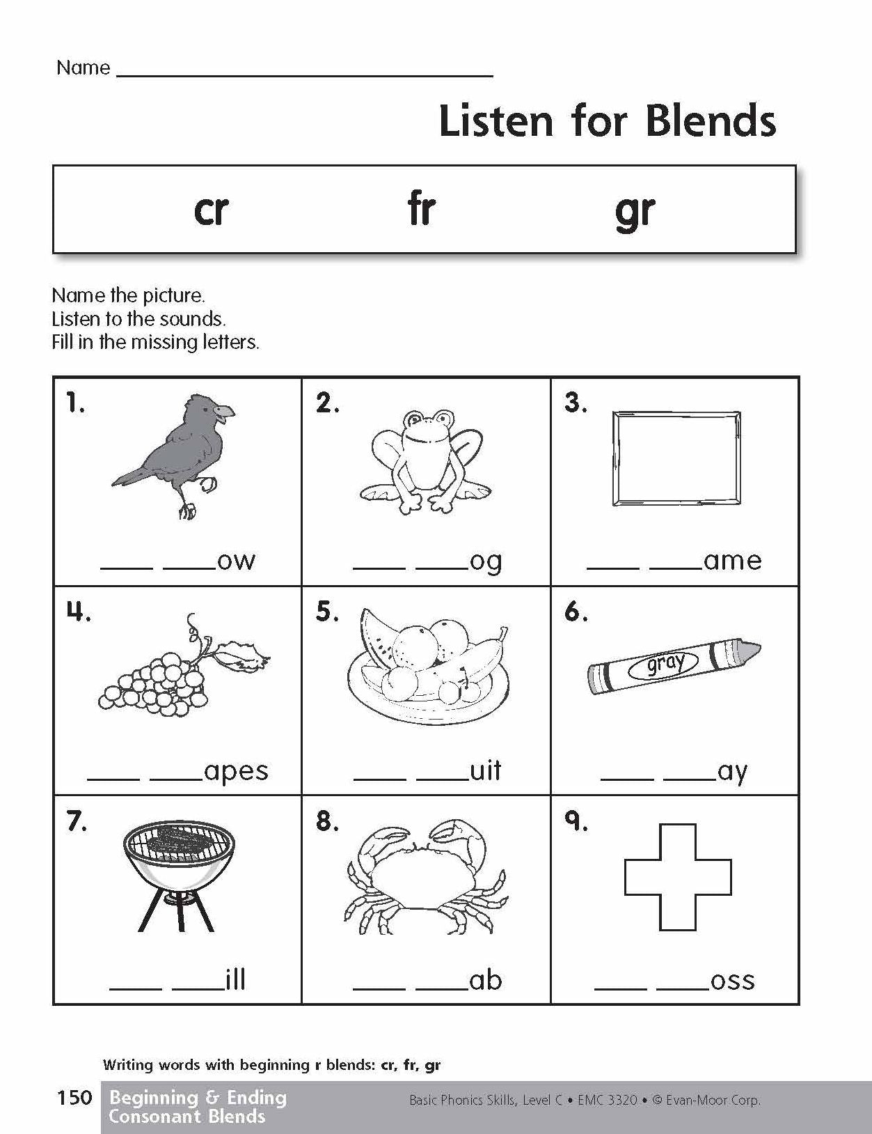 Basic Phonics Skills, Level C
