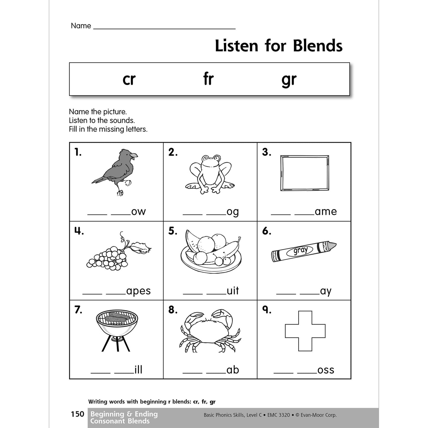 Basic Phonics Skills, Level C