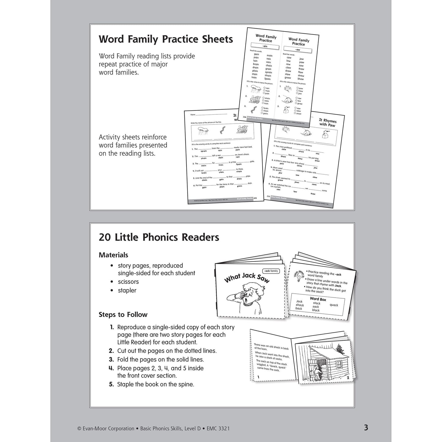 Basic Phonics Skills, Level D