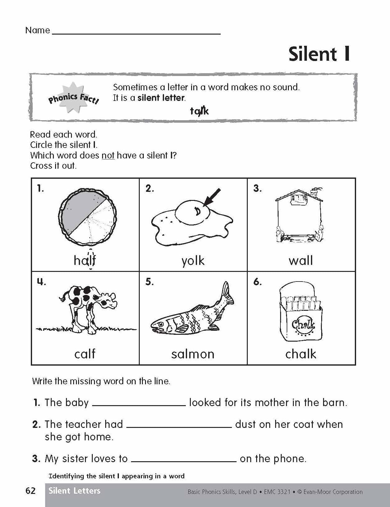 Basic Phonics Skills, Level D