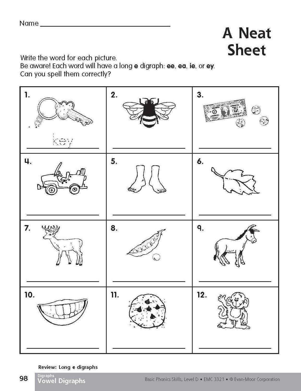 Basic Phonics Skills, Level D
