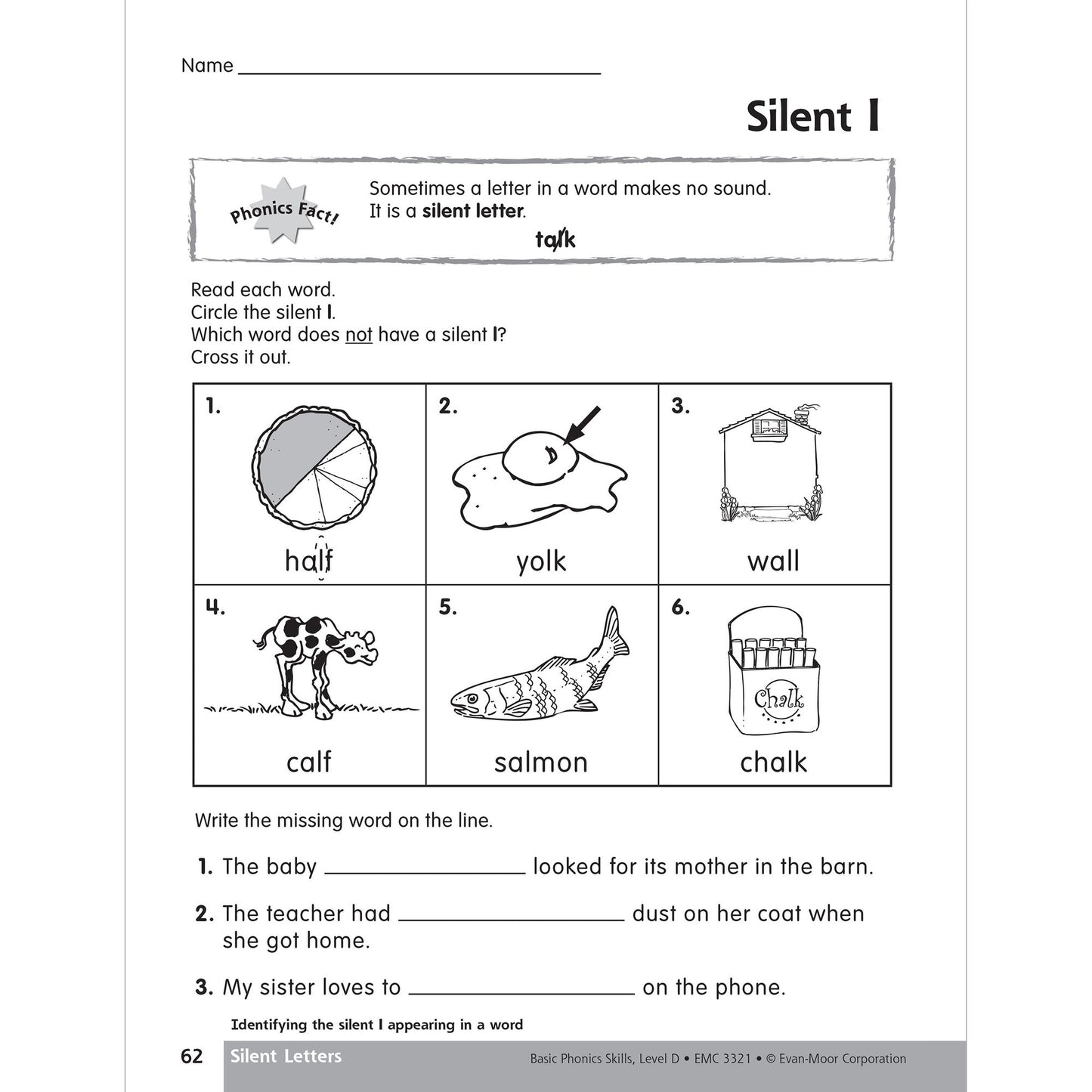 Basic Phonics Skills, Level D