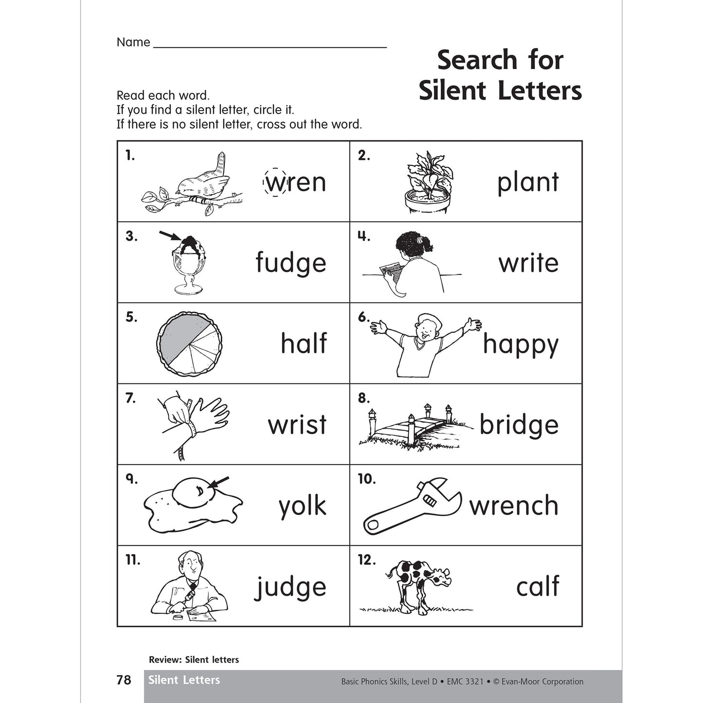 Basic Phonics Skills, Level D