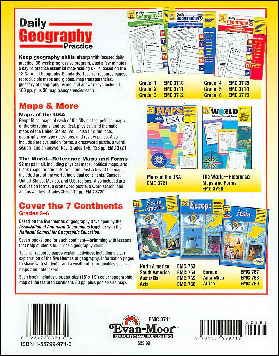 Daily Geography Practice, Grade 2