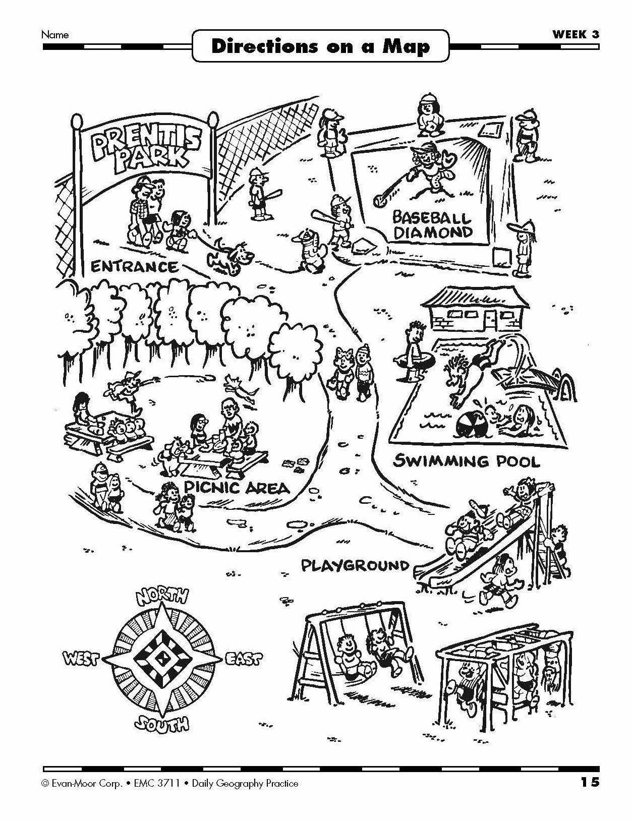 Daily Geography Practice, Grade 2