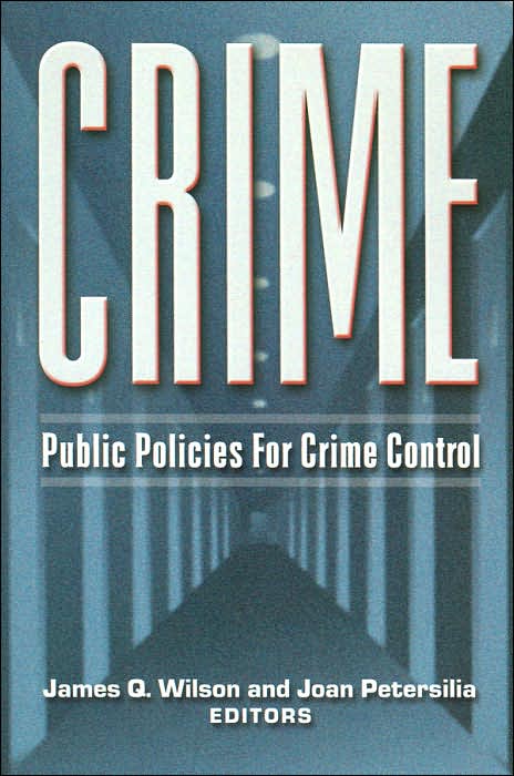 Crime: Public Policies for Crime Control