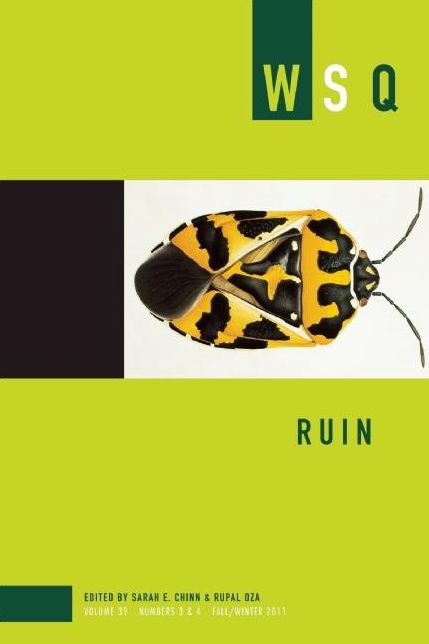 Ruin: Volume 39, Numbers 3&4 Fall/Winter 2011