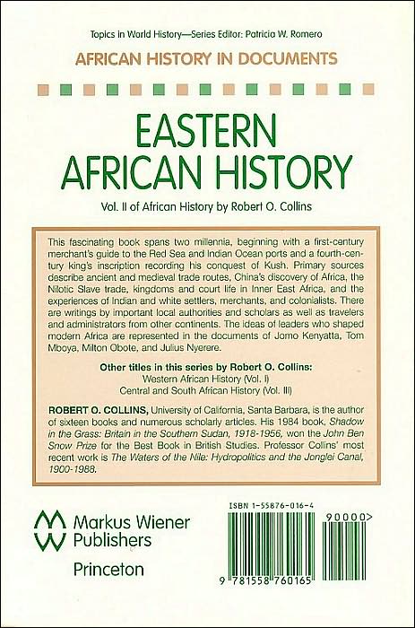 Eastern African History