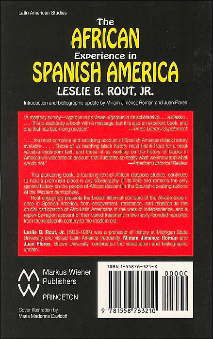 The African Experience in Spanish America