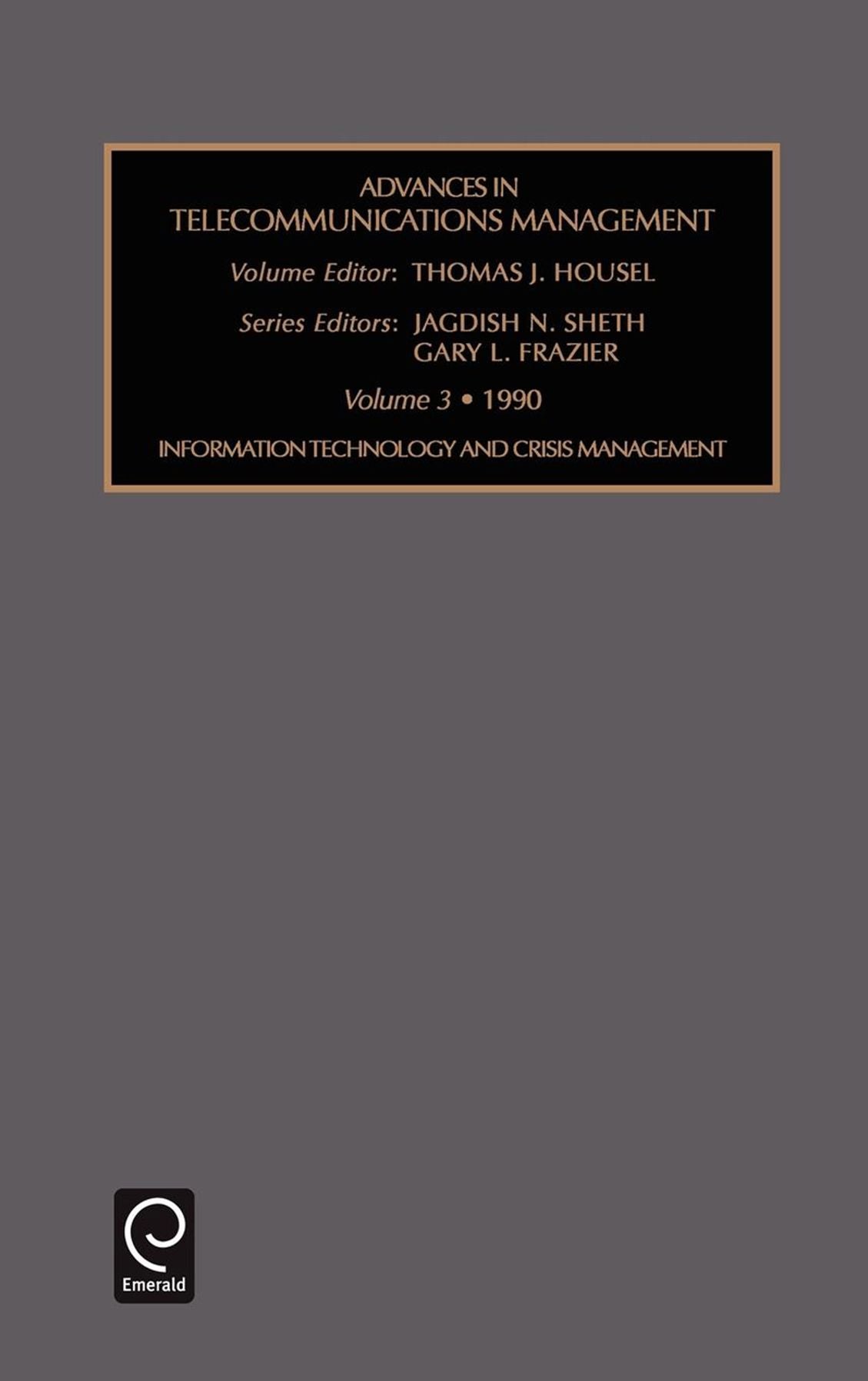Advances in Telecommunication Management, Volume 3