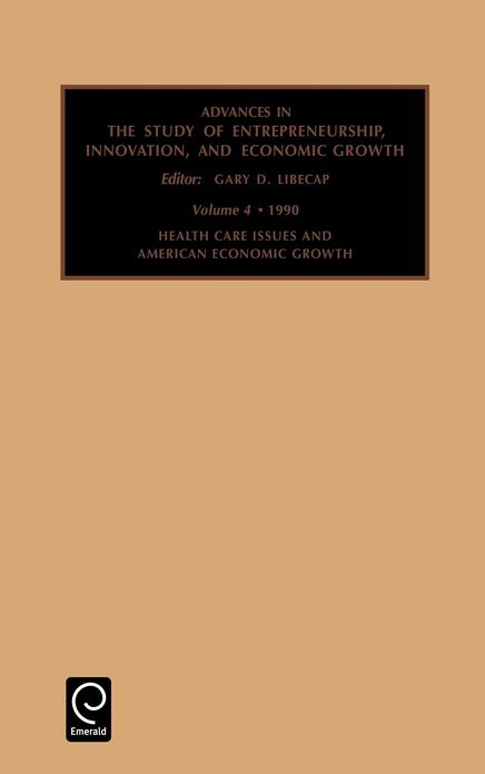 Advances in the study of entrepreneurship innovation and economic growth