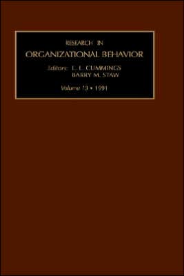Research In Organizational Behaviour