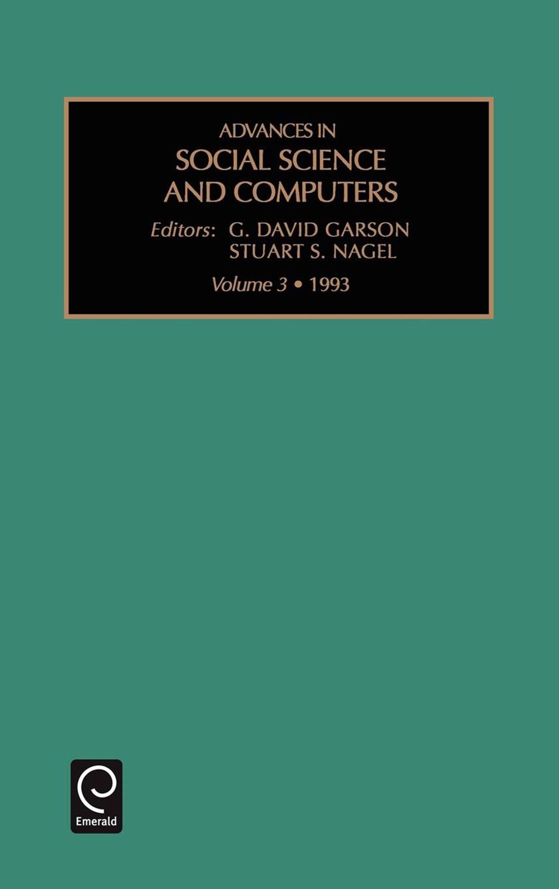Advances in social science and computers, Volume 3