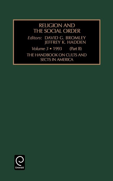 THE HANDBOOK ON CULTS AND SECTS IN AMERICA - PART B