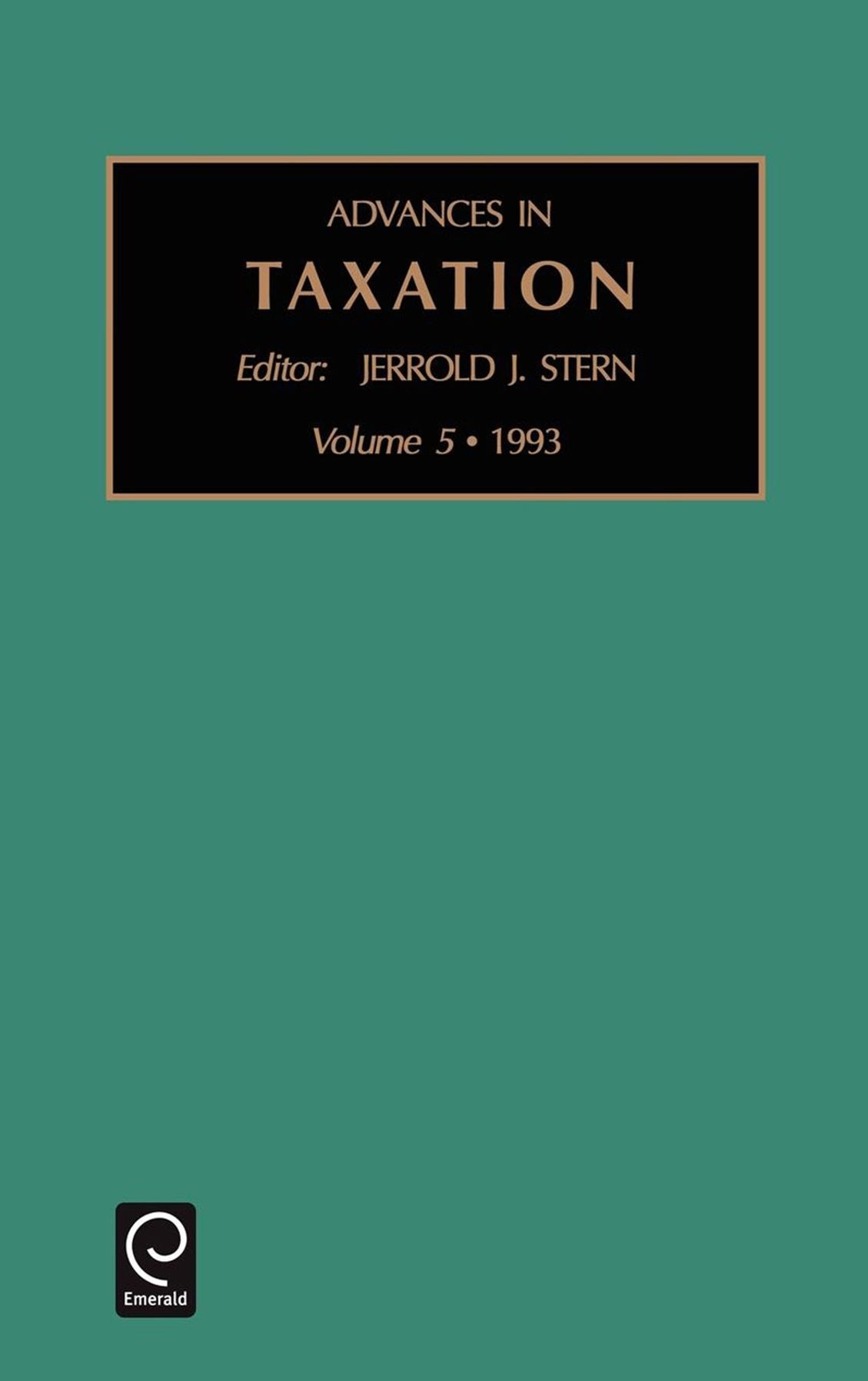 Advances in taxation