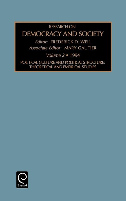 Research on democracy and society, Volume 2