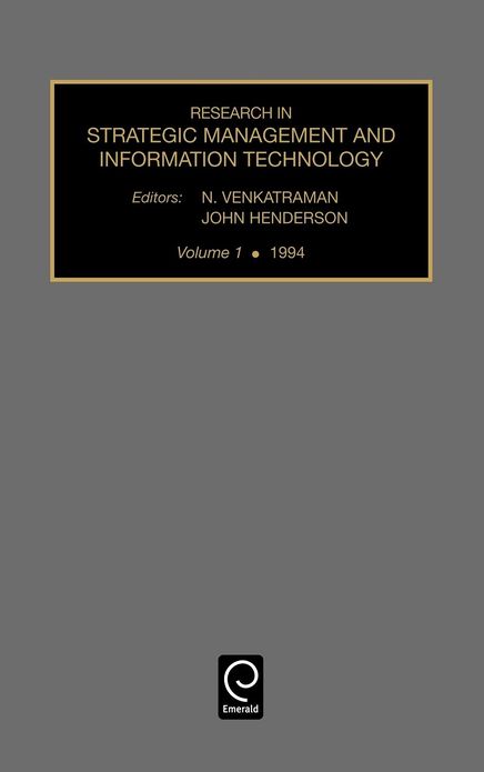 Research strategic management information technology, Volume 1
