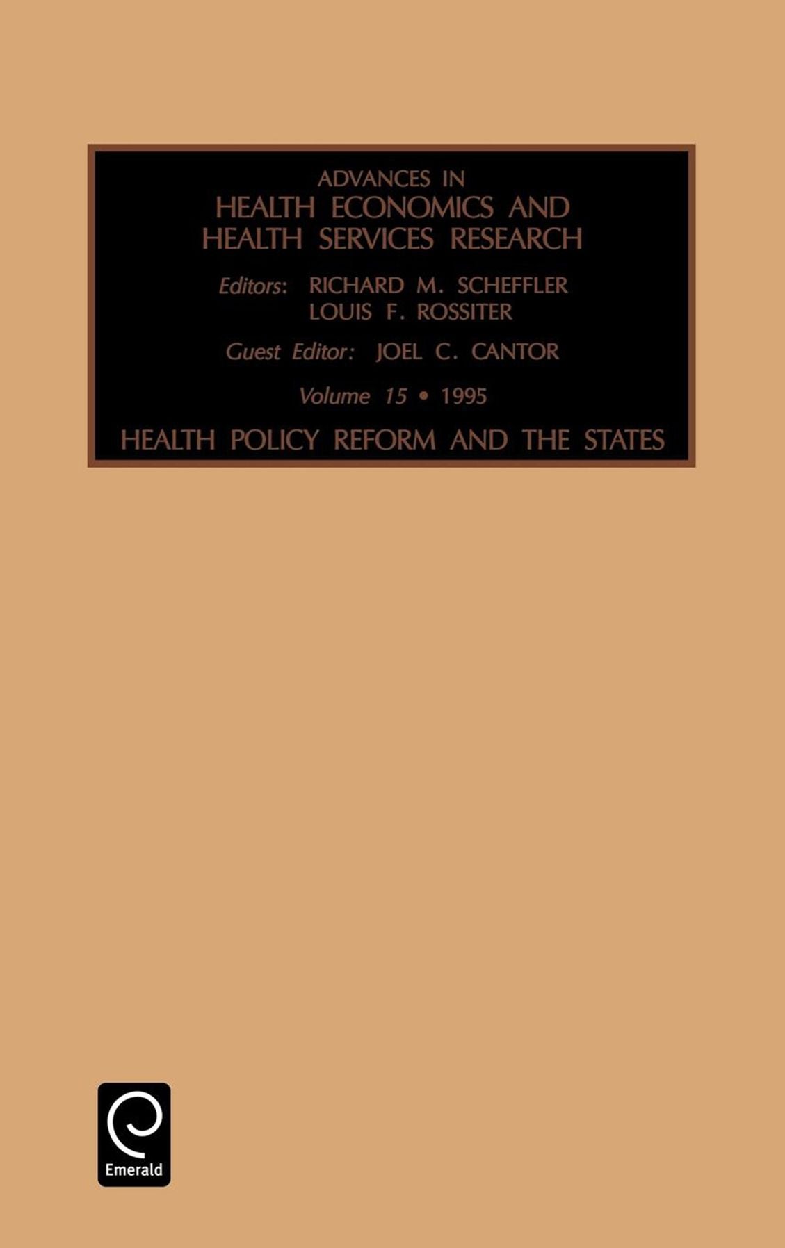 Health Policy Reform in the States