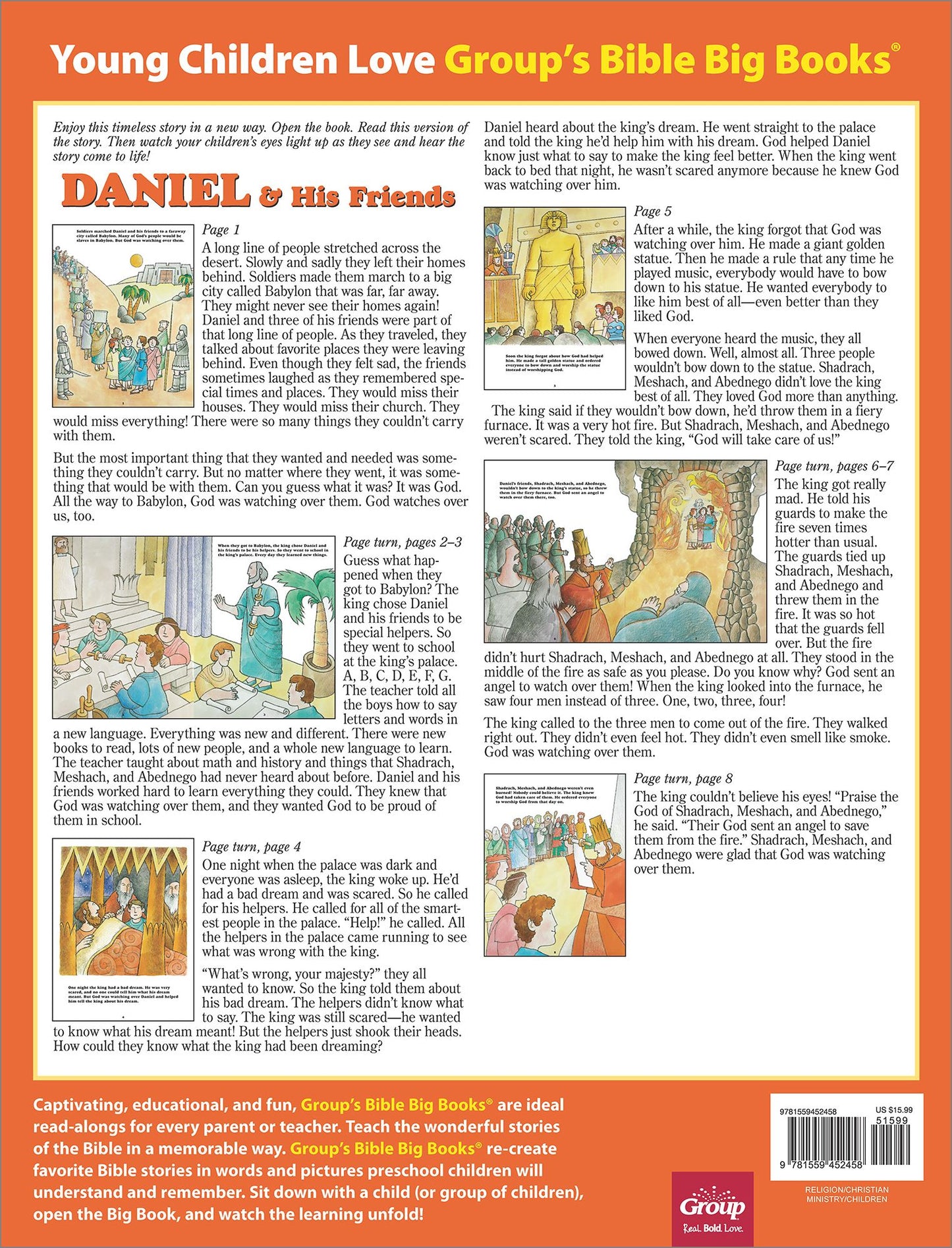 Bible Big Books: Daniel & His Friends
