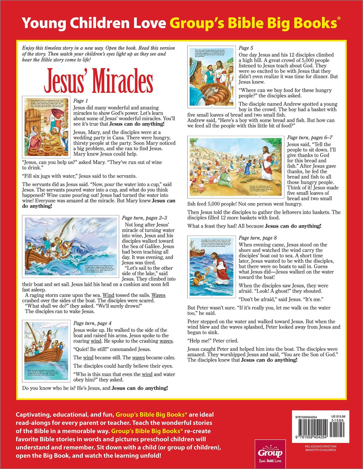 Bible Big Books: Jesus' Miracles