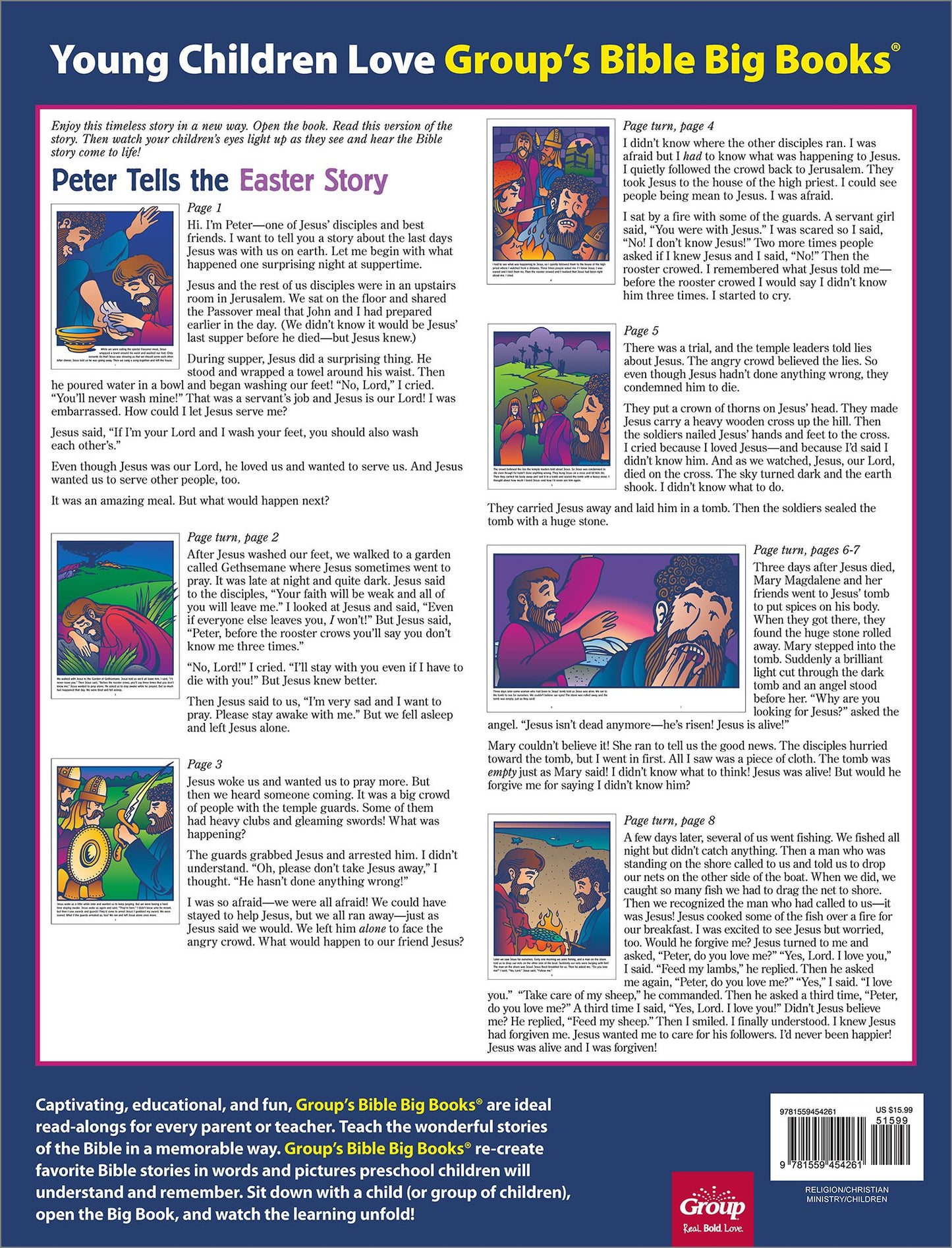 Bible Big Books: Peter Tells the Easter Story
