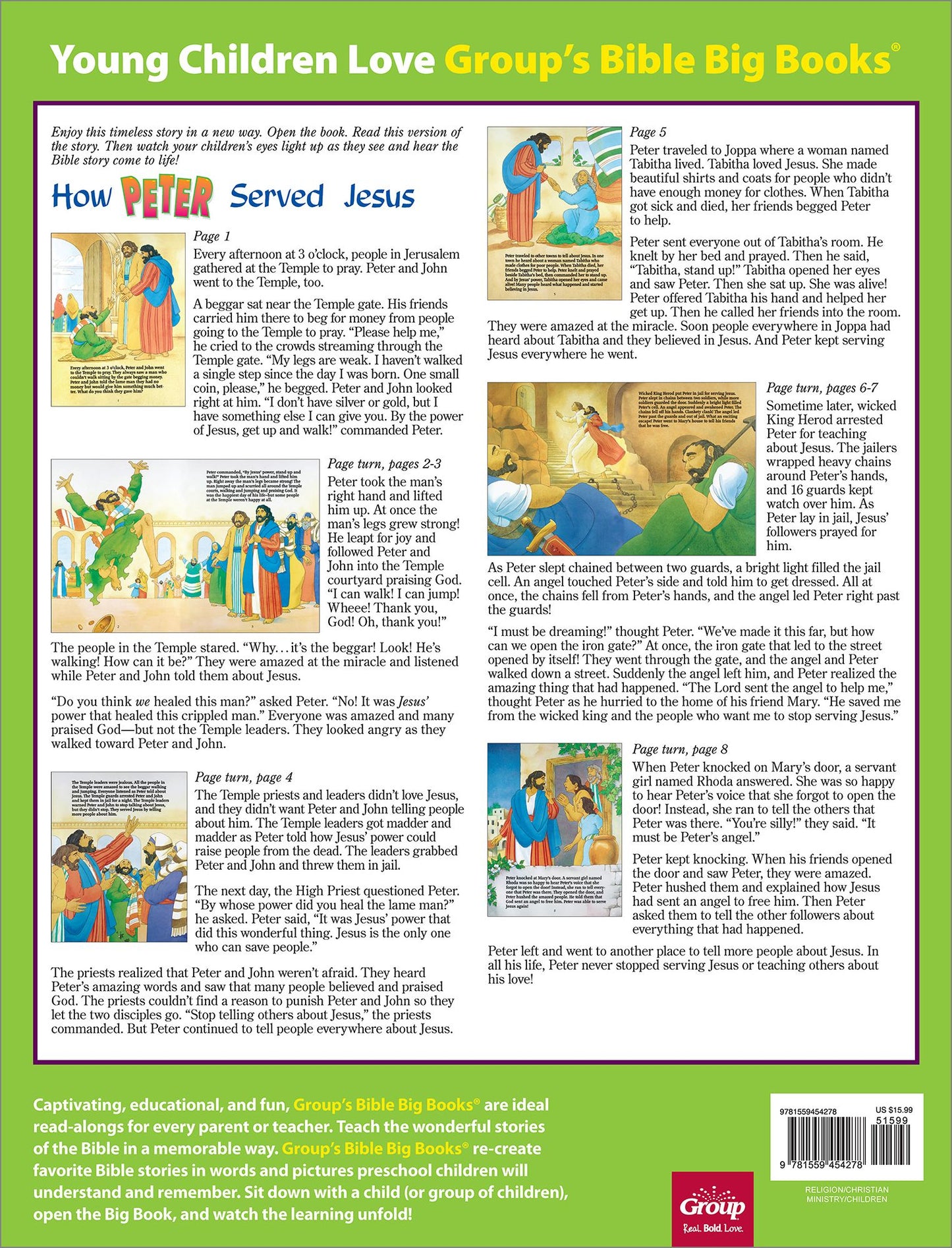 Bible Big Books: How Peter Served Jesus