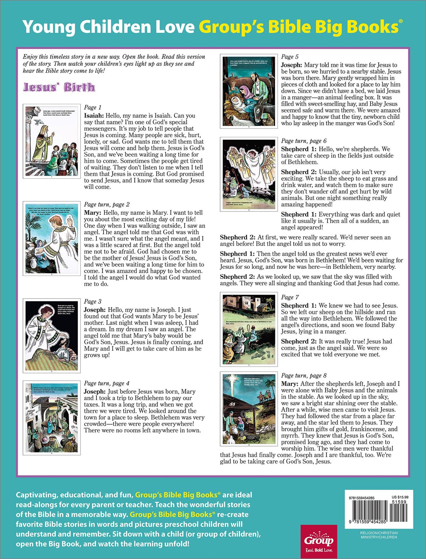 Bible Big Books: Jesus' Birth