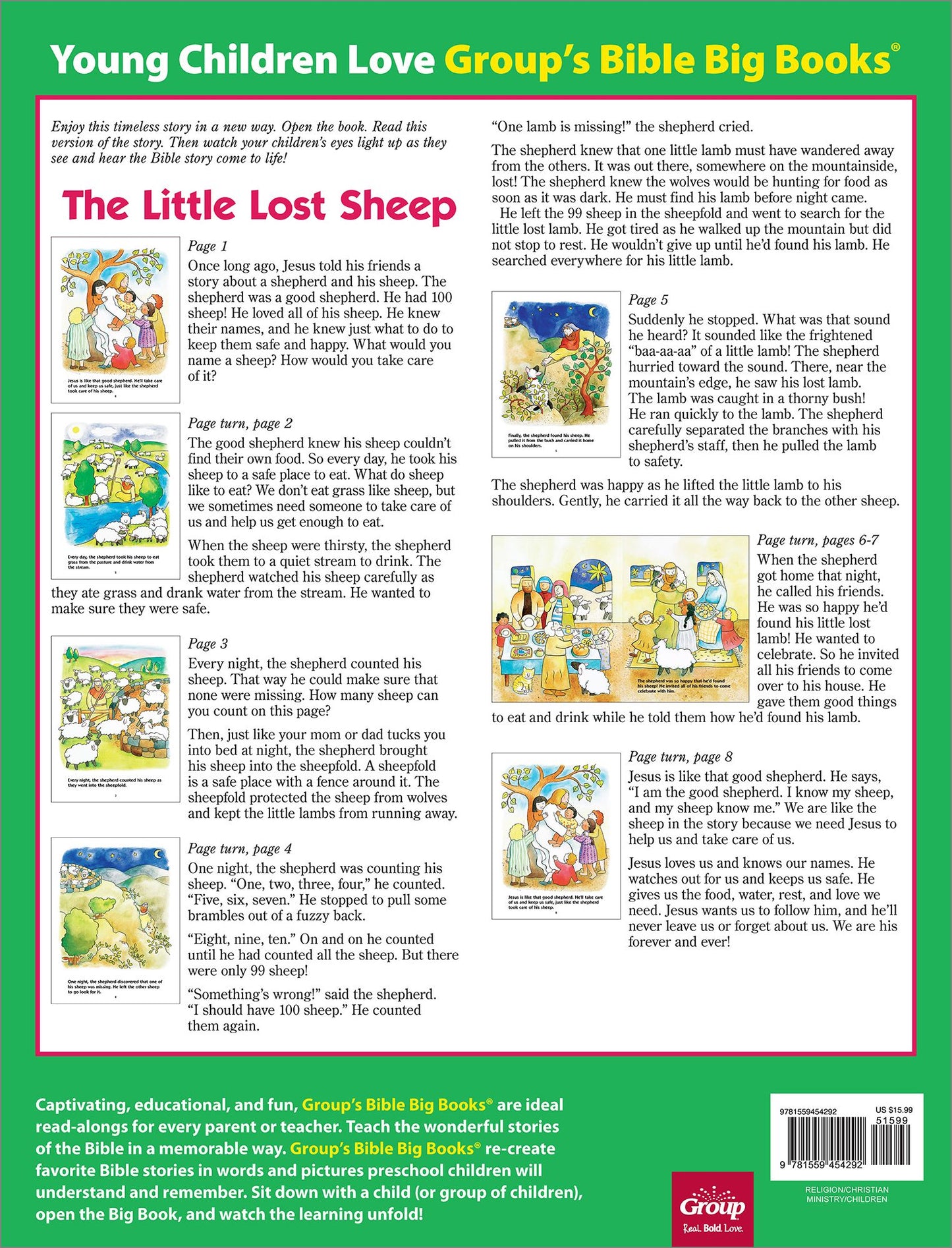 Bible Big Books: the Little Lost Sheep