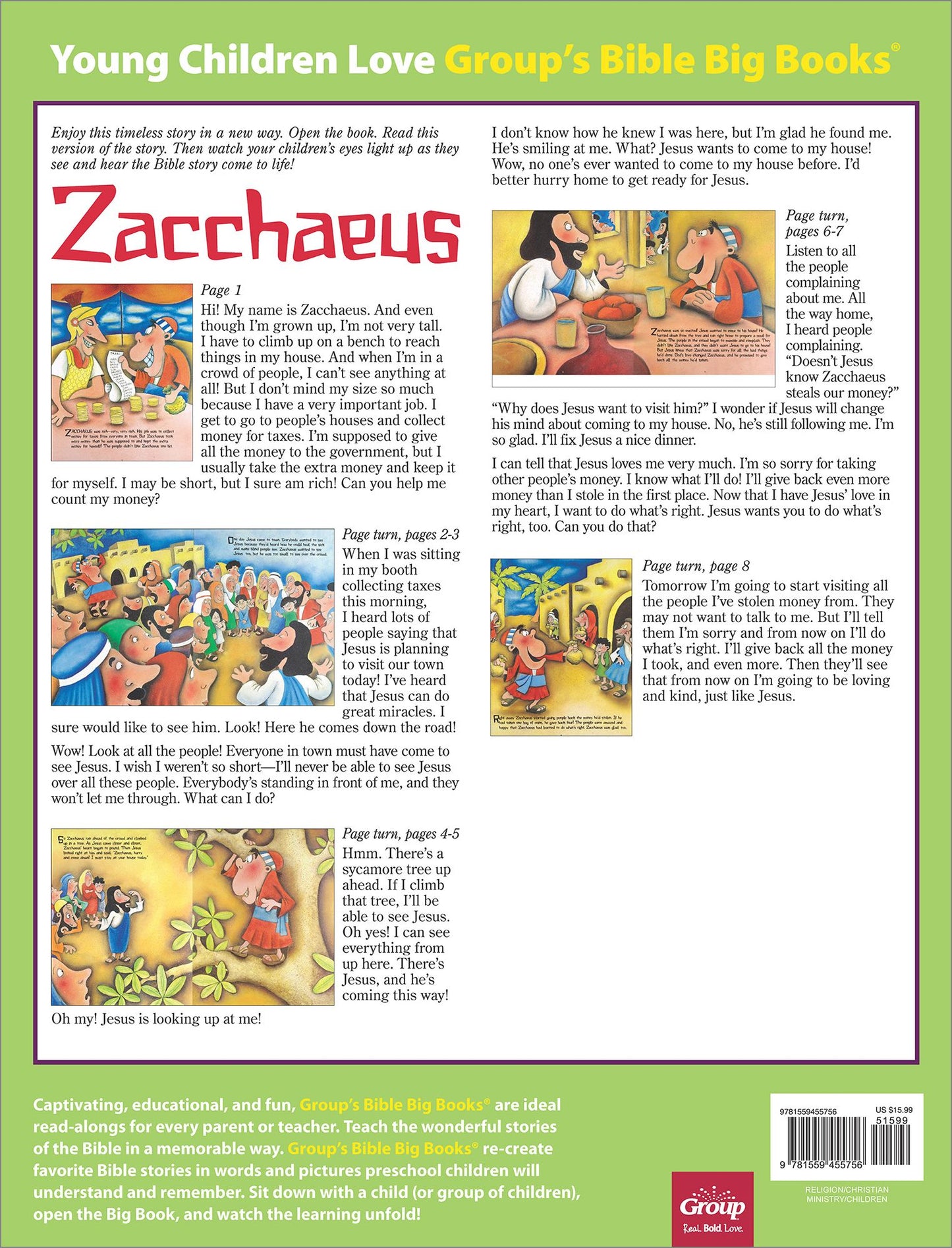 Bible Big Books: Zacchaeus