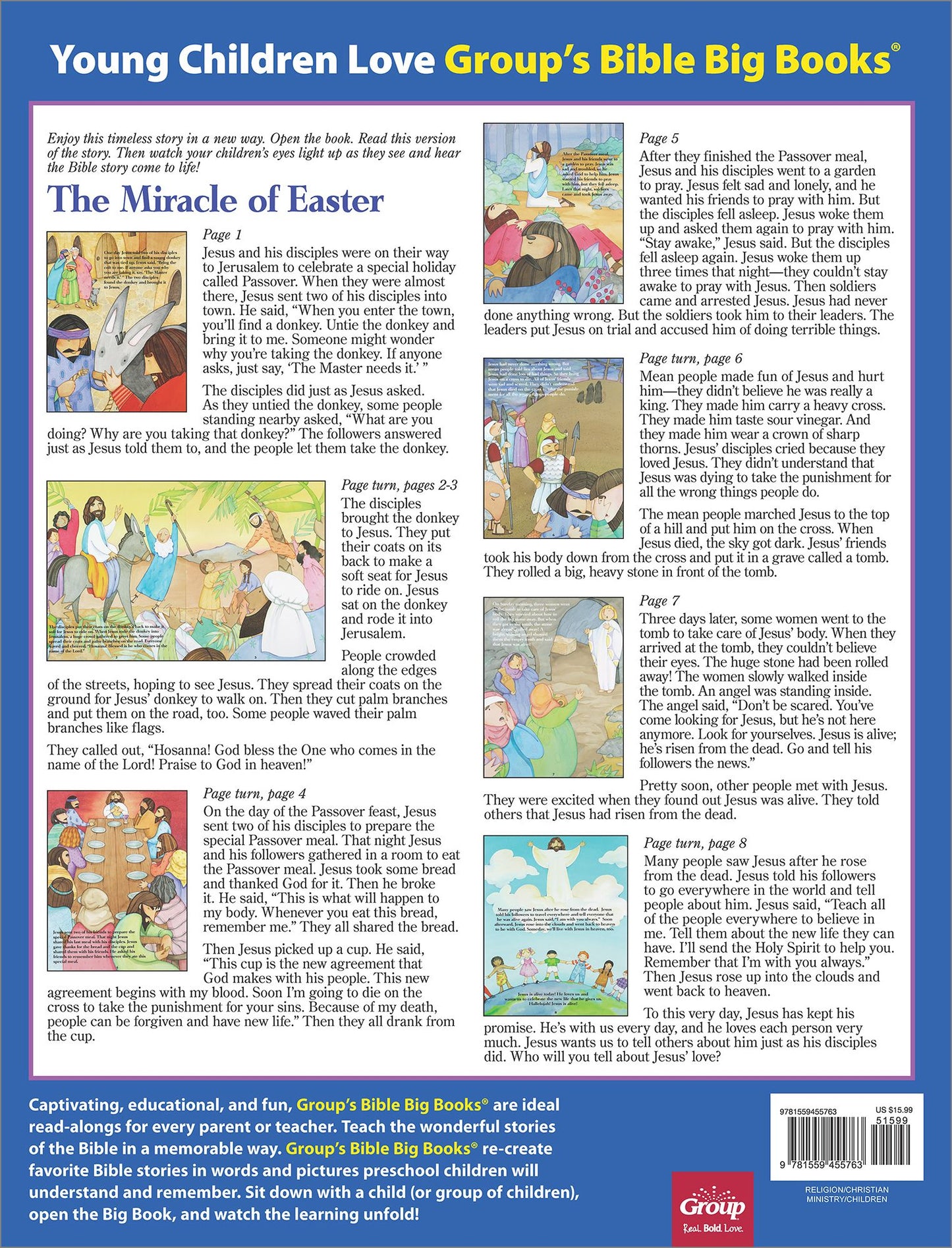 Bible Big Books: the Miracle of Easter