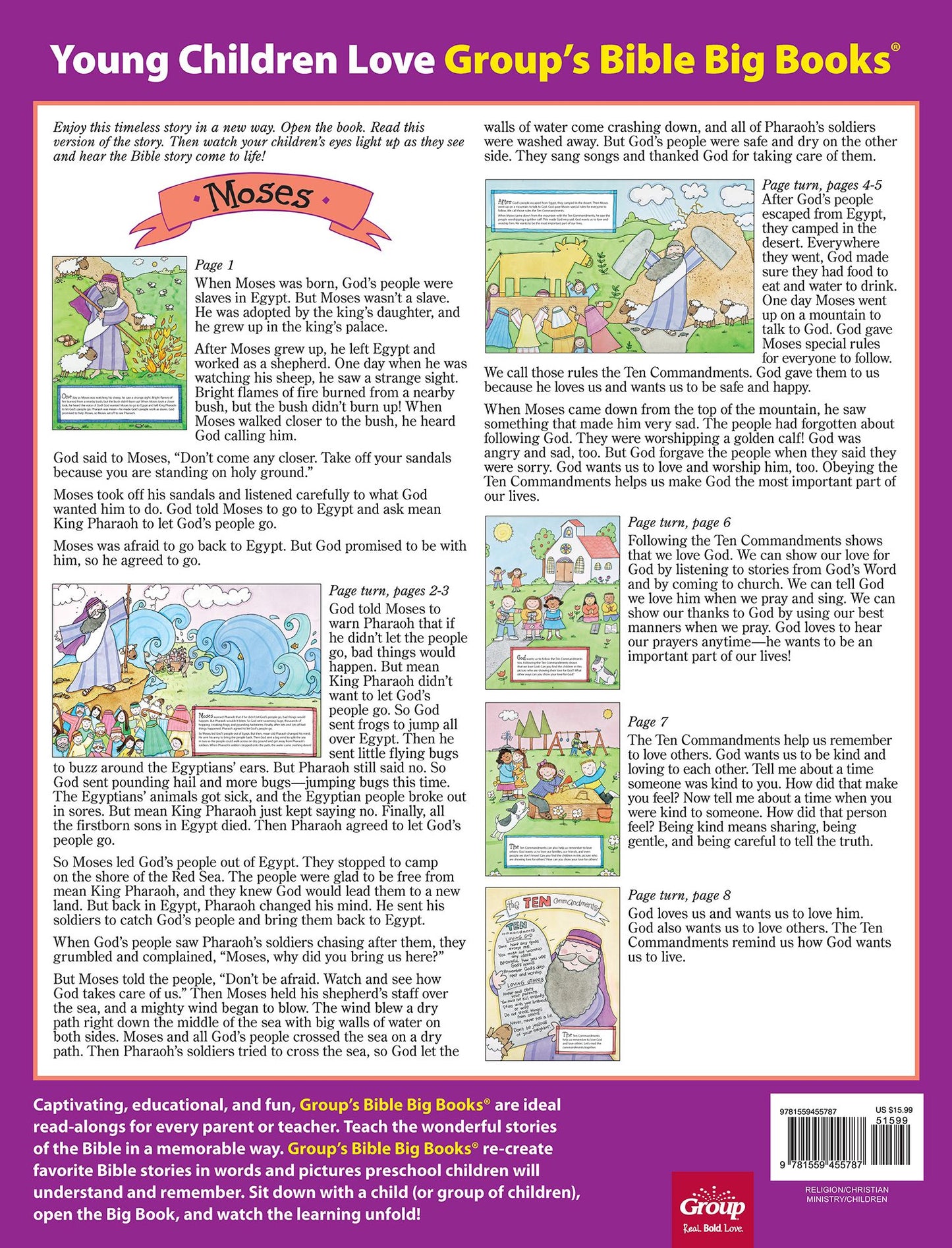 Bible Big Books: Moses