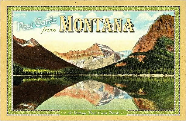 Montana Post Card Book