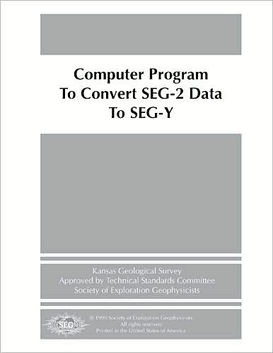 Computer Program Converting SEG-2 data to SEG-Y