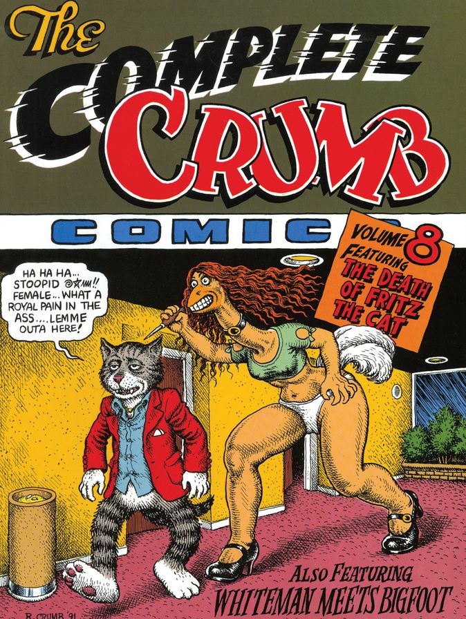 The Complete Crumb Comics Volume 8: The Death of Fritz the Cat