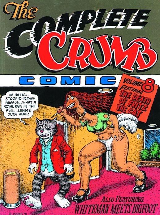 The Complete Crumb Comics Volume 8: The Death of Fritz the Cat