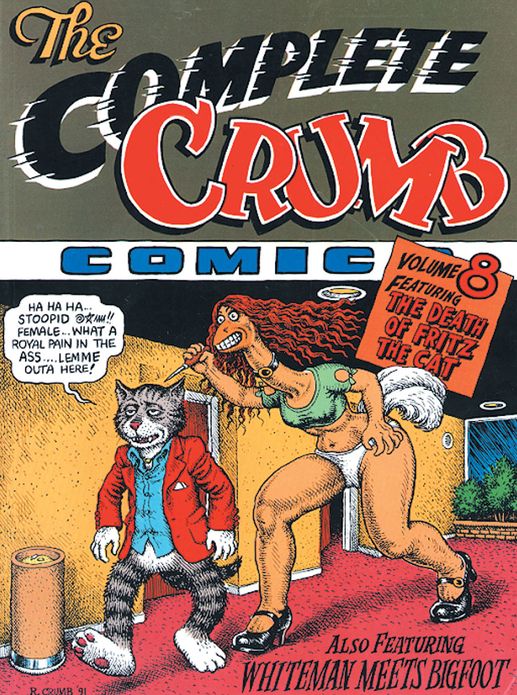 The Complete Crumb Comics Volume 8: The Death of Fritz the Cat
