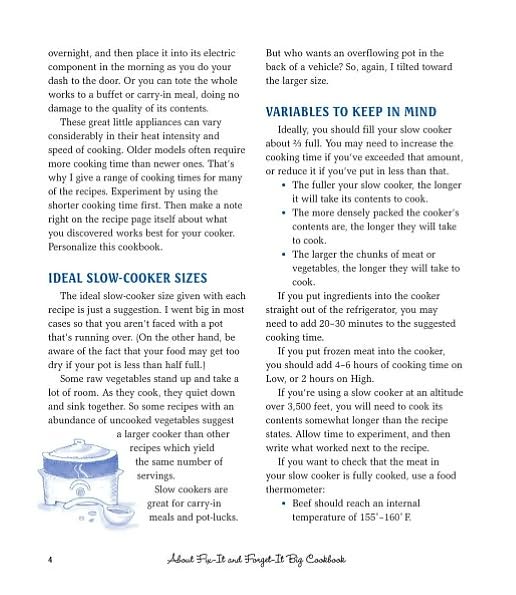 Fix-It and Forget-It Big Cookbook: 1400 Best Slow-Cooker Recipes!