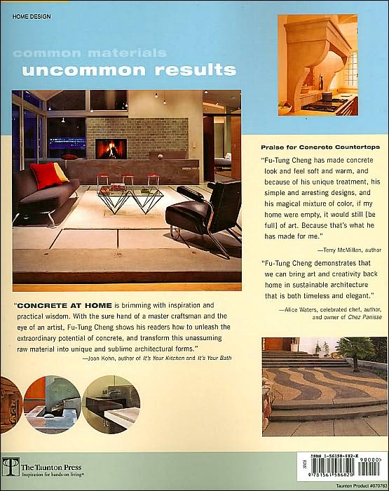 Concrete at Home: Innovative Forms and Finishes: Countertops, Floors, Walls, and Places