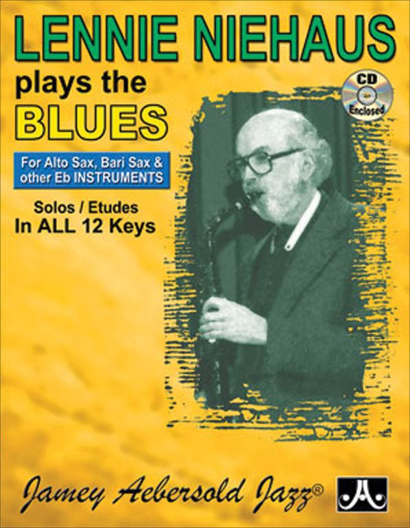 Lennie Niehaus Plays the Blues - Eb Edition Book/CD