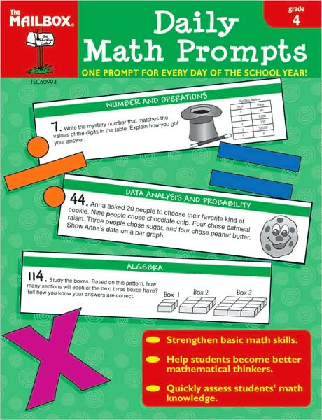 Daily Math Prompts: Grade 4