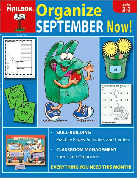 Organize September Now!: Grades 2-3
