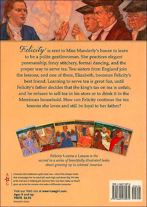 Felicity Learns a Lesson: A School Story (American Girls Collection Series: Felicity #2)