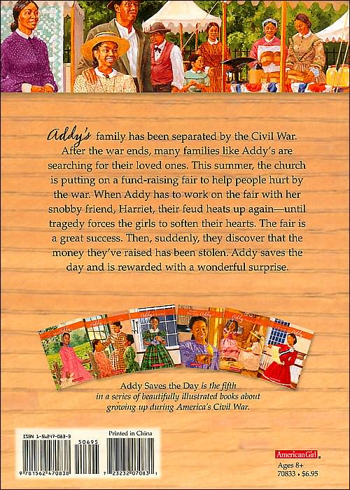 Addy Saves the Day: A Summer Story (American Girls Collection Series: Addy #5)