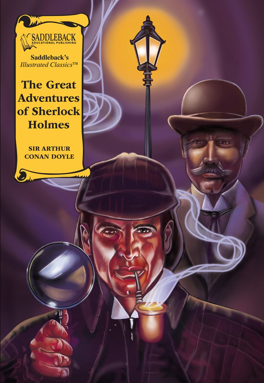 The Great Adventures of Sherlock Holmes-Illustrated Classics-Book