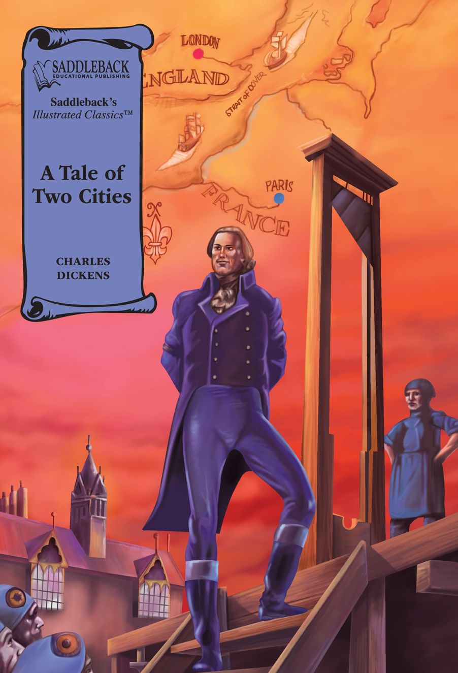 A Tale of Two Cities-Illustrated Classics-Book