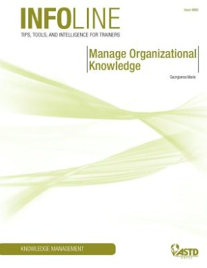 Manage Organizational Knowledge